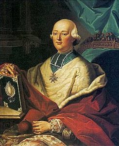 Un portrait du cardinal de Rohan.
